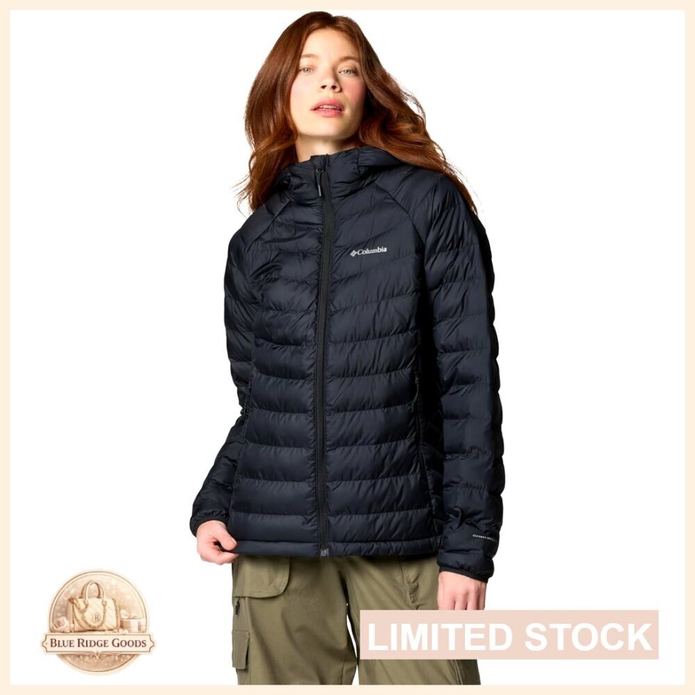 Lightweight Hooded Down Jacket Thermal Reflective Insulation Active Fit Outdoor